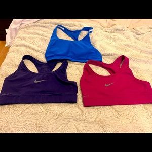 NEW NIKE sports bras, I know how much they run!